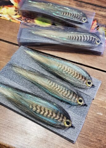 Streamer XXL, big streamer for big fish. Brush body, Partridge of Redditch hook, big eyes