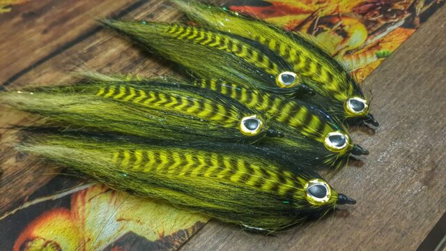 Ahrex hooks, Koeugh Cock Cape, Body material by Pike terror flies