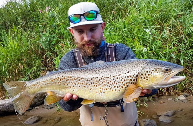 River fishing - San River not far