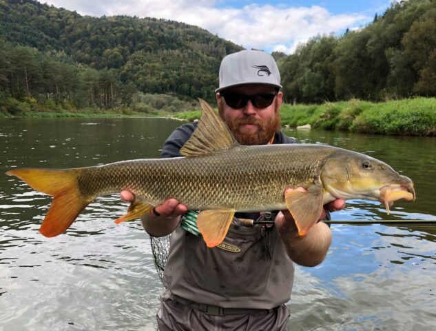 Poprad nymph fishing for barbel