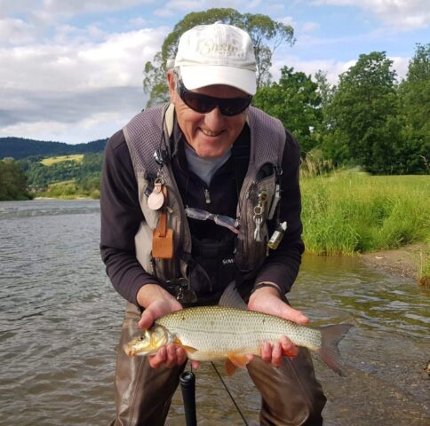 Nymph fishing -Dunajec River