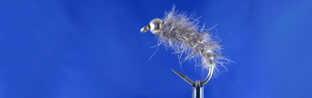 Heavy nymph for trout, Tiemco, Chartreuse ribbing Gold bead