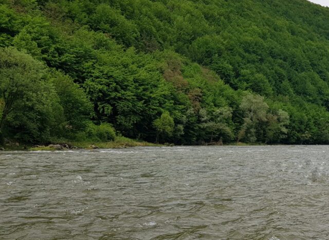 Rapids - ideal for wet fly fishing