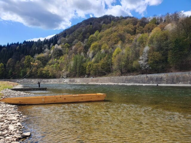 OS Dunajec - Drugi mur oporowy